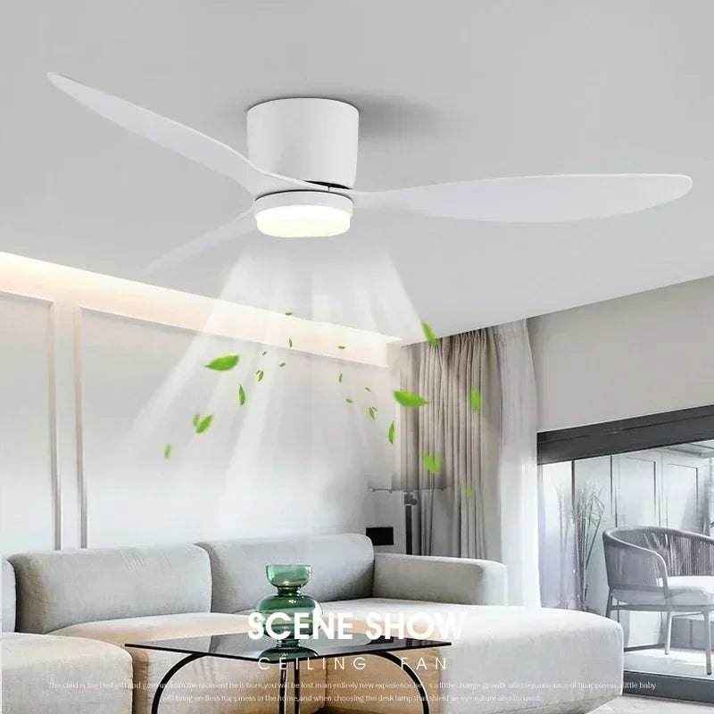BowLift | Ceiling Fan With Light Scandinavian Design