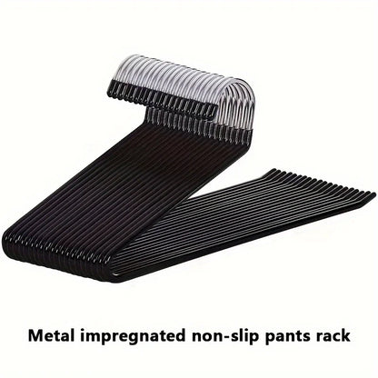 BowLift | Clothoria | Open Pants Hangers | Space-Saving & Stable | Metal with Anti-Rust Coating