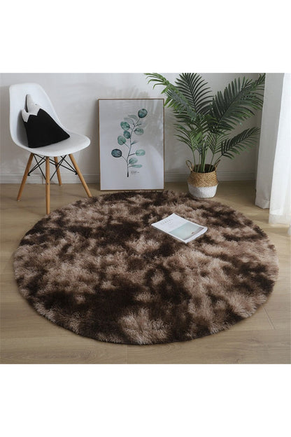 Fluffy Round Rug | Bowlift