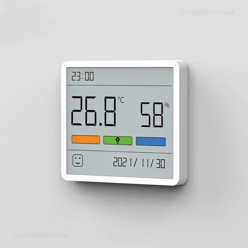 All-in-One Indoor Humidity Meter Clock Digital Thermometer | Bowlift