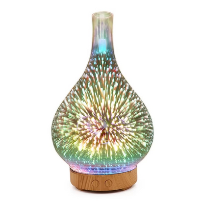 Skanto | Premium 3.3oz Glass Essential Oil Diffuser & Humidifier for Peaceful Interiors