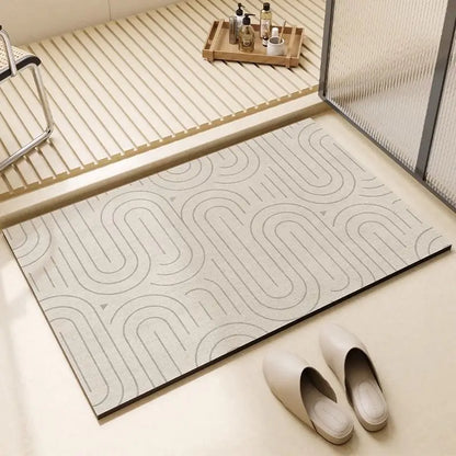BowLift | Non-slip Diatomite Bath Mat Kitchen Mat Door Mat Shower Mat