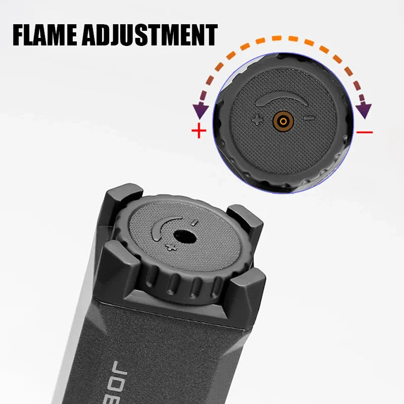Skanto | JOBON Outdoor Windproof Turbine Burner – Butane Torch for Kitchen, Grilling, Welding – Men's Tool (Gas-Free)