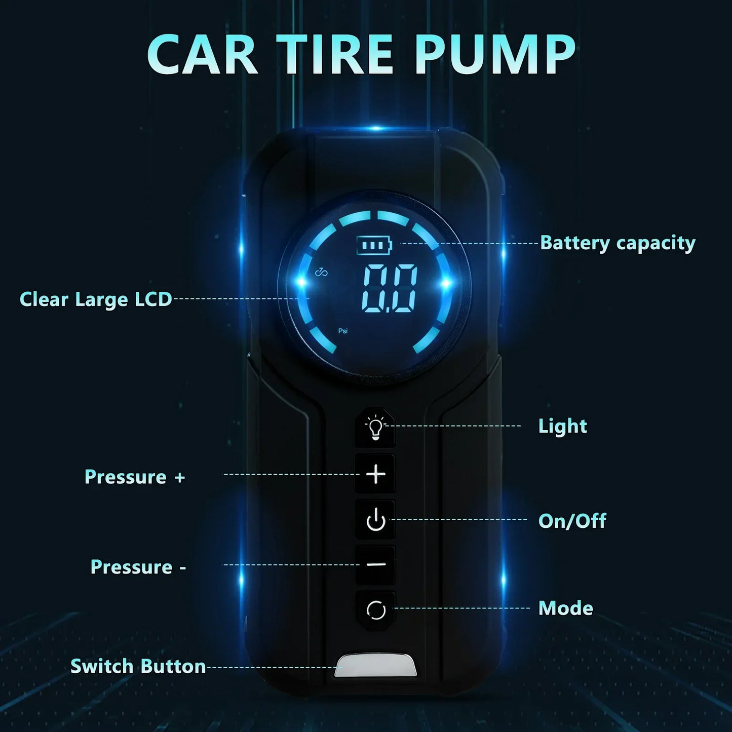 Skanto | Wireless Portable Air Compressor