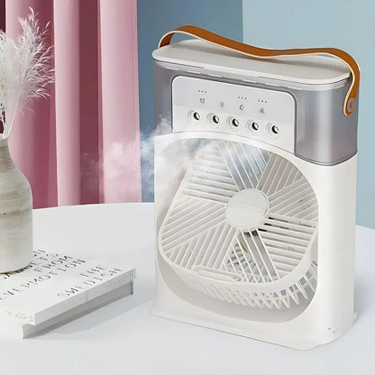 Portae 3-in-1 Air Cooler with Fan, Air Conditioner, and Humidifier – energy-efficient, 7-color LED lighting