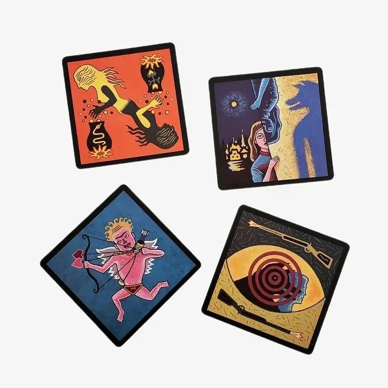 Werewolves Festspill - 24 Cards for Adults & Families, Engaging Social Strategy Fun for Home Gatherings