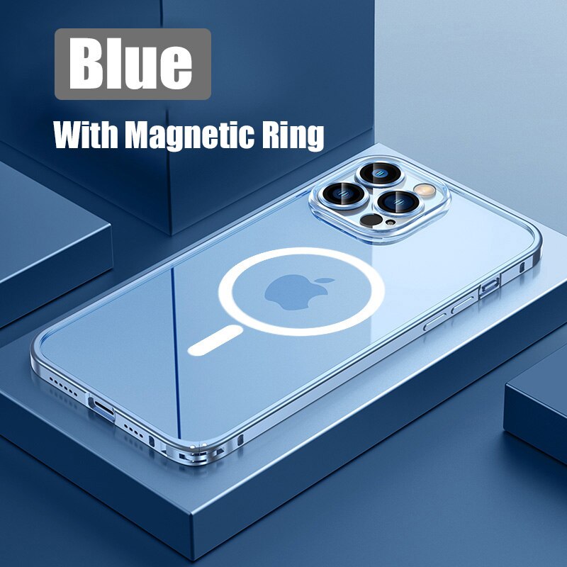 Skanto | Metal Bumper Aluminum Magnetic Phone Case