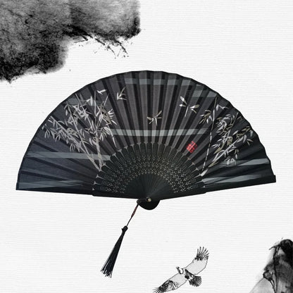 Traditional Japanese Style Floral Hand Fan | Skanto