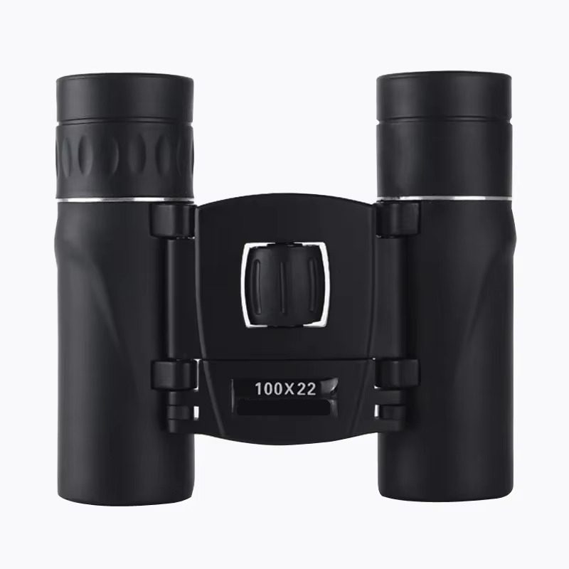Compact 100x22 HD Binoculars with BAK4 FMC Optics for Long Ranges – ideal for Hunting, Sports, Camping and Travel.