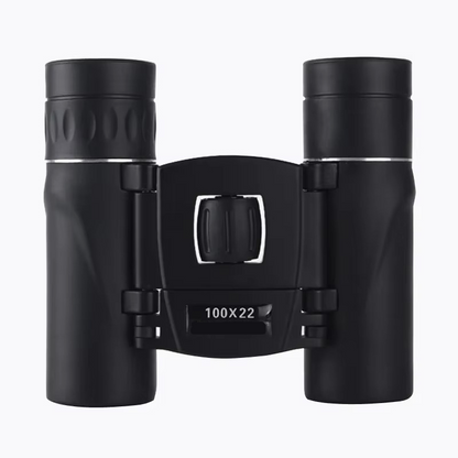 Compact 100x22 HD Binoculars with BAK4 FMC Optics for Long Ranges – ideal for Hunting, Sports, Camping and Travel.
