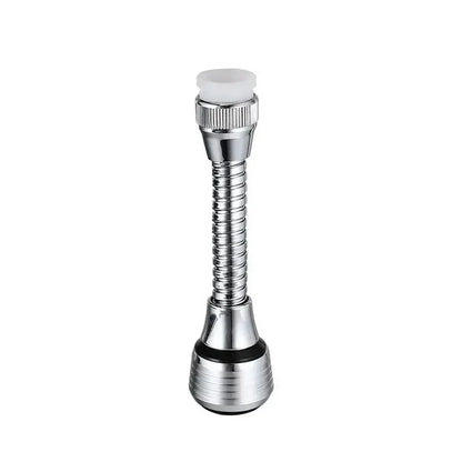 AquaFlex Steel – Stainless Steel Faucet Extender with 360° Rotation and Water-Saving Function Skanto