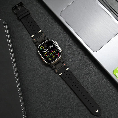 Skanto | Genuine Leather Apple Watch Band – Stylish and Durable Strap for Your Apple Watch