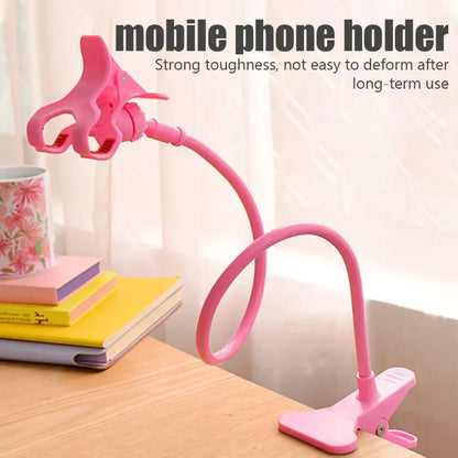 BowLift | ViewEase Phone Holder | 360° Flexible Arm | Universally Compatible | For Bed & Desk