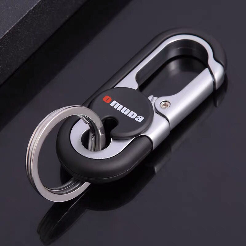 BowLift | Steel Secure Double Ring Hook Keychain