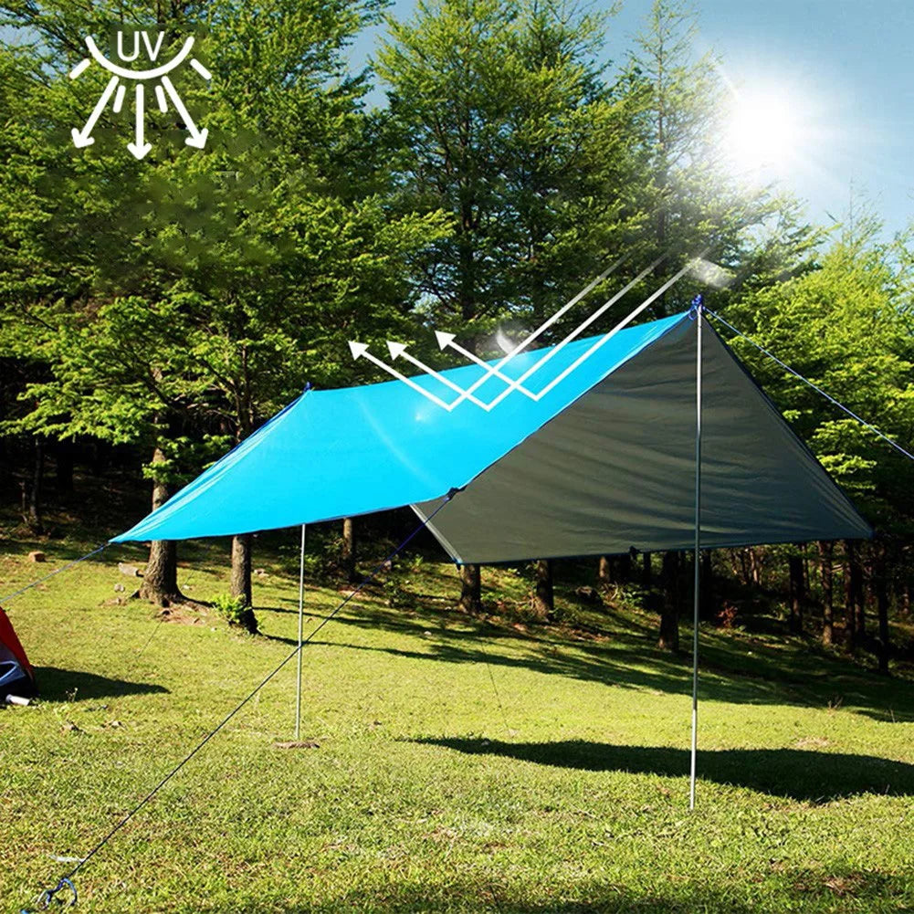 Skanto | Waterproof Tarp Rain Sunshade - Hammock Tarp for Camping and Survival - Picnic Awning - Outdoor Hiking Gear