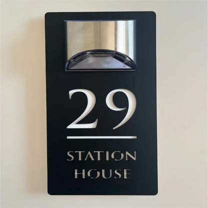 Skanto | Solar House Address Sign Light