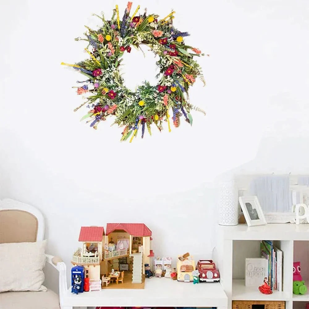 Skanto | Handmade Floral Wreath for Doors - Indoor & Outdoor