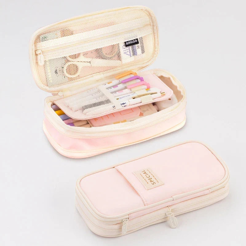 Skanto | Double Layer Pencil Case