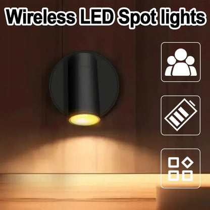 BowLift | Magnetic Wireless LED Rechargeable Wall Spot Light