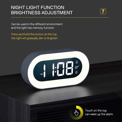 Vivolux | Digital alarm clock with night light - Lumino