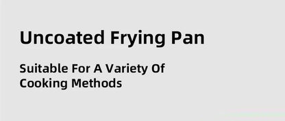 Skanto | Professional Frying Pan - 304 Stainless Steel, 2MM thick 5-layer Steel Pan & Pot