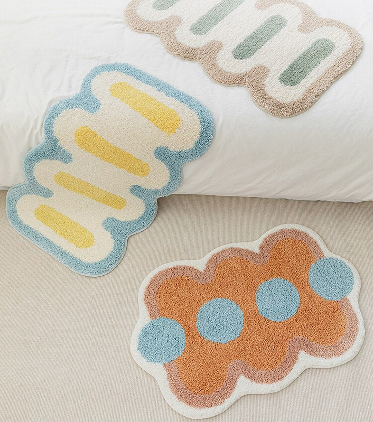 Geometric Tufted Bath Mat | Skanto