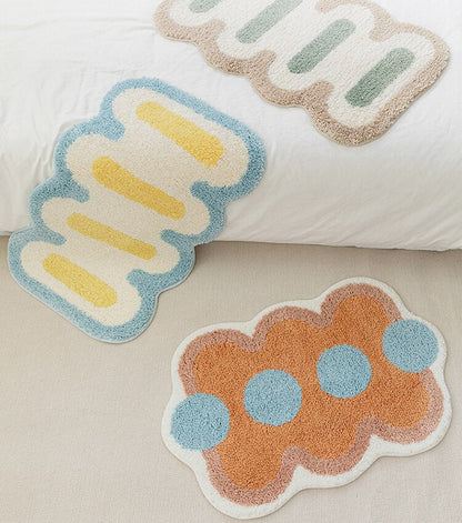 Geometric Tufted Bath Mat | Skanto