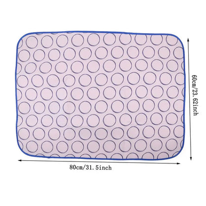 Skanto | Pressina Pro Ironing Mat | 6-Layer Heat Protection & Non-Slip | Foldable & Waterproof | For Travel & Home