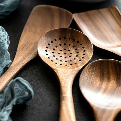EcoWood – Luxurious wooden cookware set with Karnz storage bucket