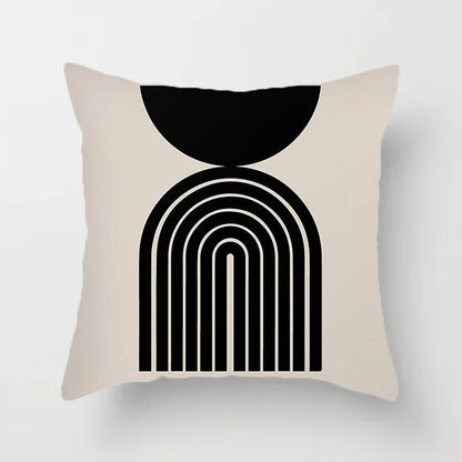Modern Art Abstract Pattern Decorative Pillow Covers Creative Line Sofa Chair Cushion Cover Home Office Decor | Skanto
