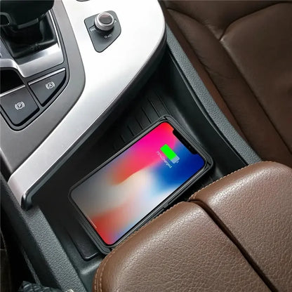 BowLift | Enervia Wireless Charging Pad | 15W Fast Charging | Non-Slip & Ultra-Slim | For Car & Home