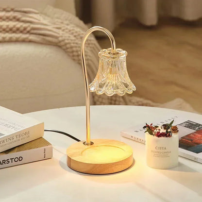 Skanto | Flower-Shaped Warm Audience Candle Warmer Lamp