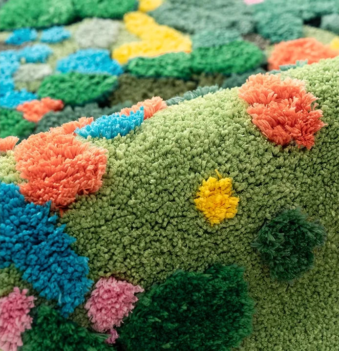 Moss Tufted Bath Mat | Skanto