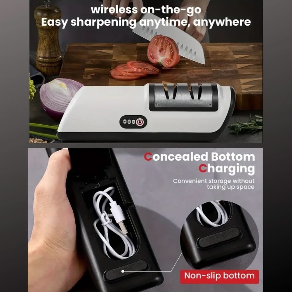 Skanto | Rechargeable 2-Stage Knife Sharpener