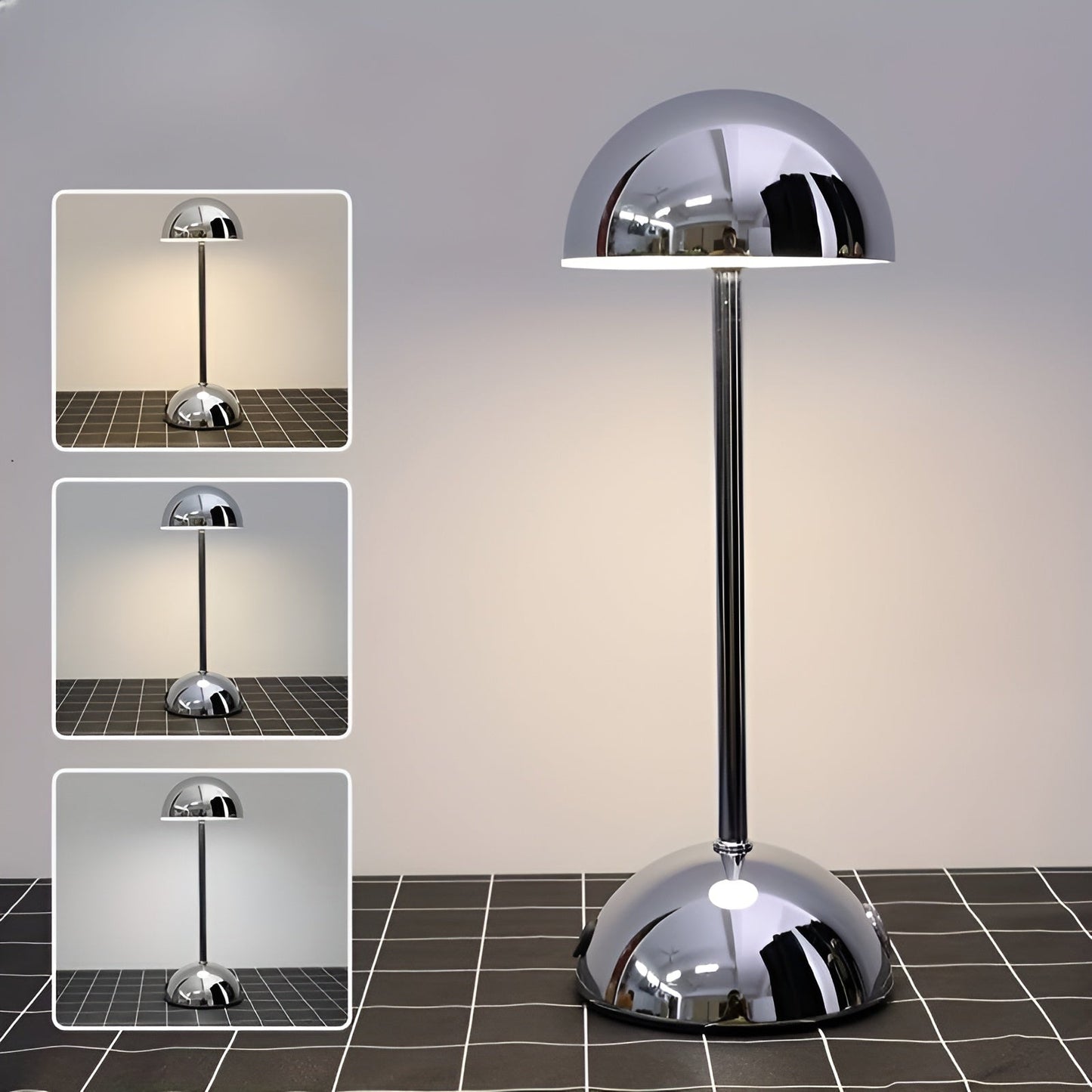 BowLift | Modern ShineMushroom Lamp with Touch Control – Stylish & Dimmable