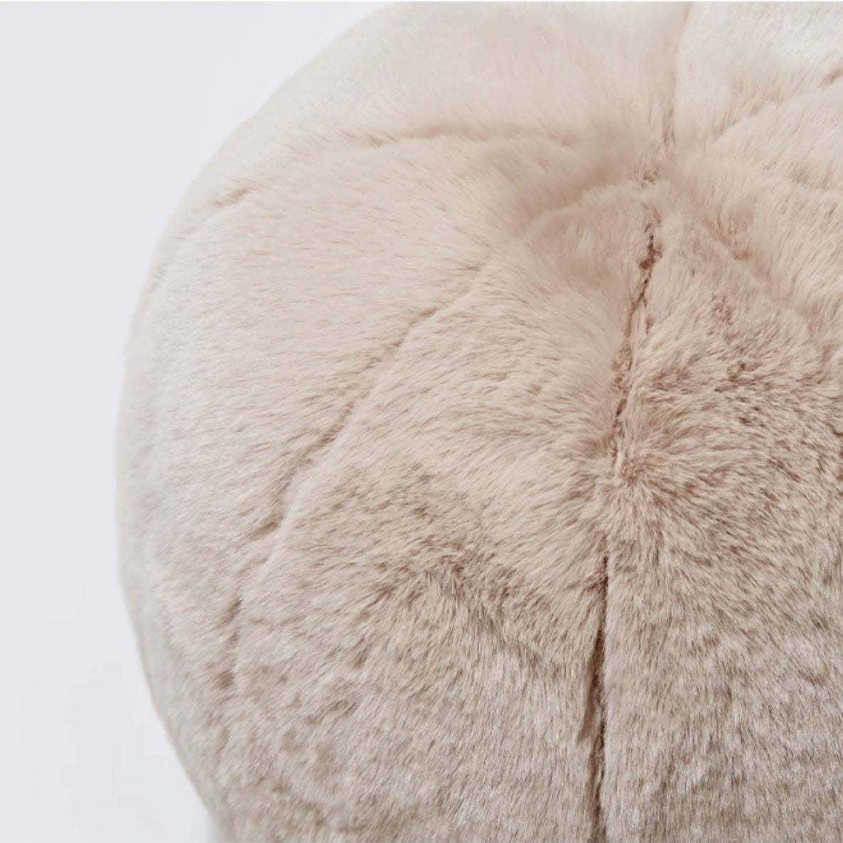Short Fur Ball Pillow | Bowlift