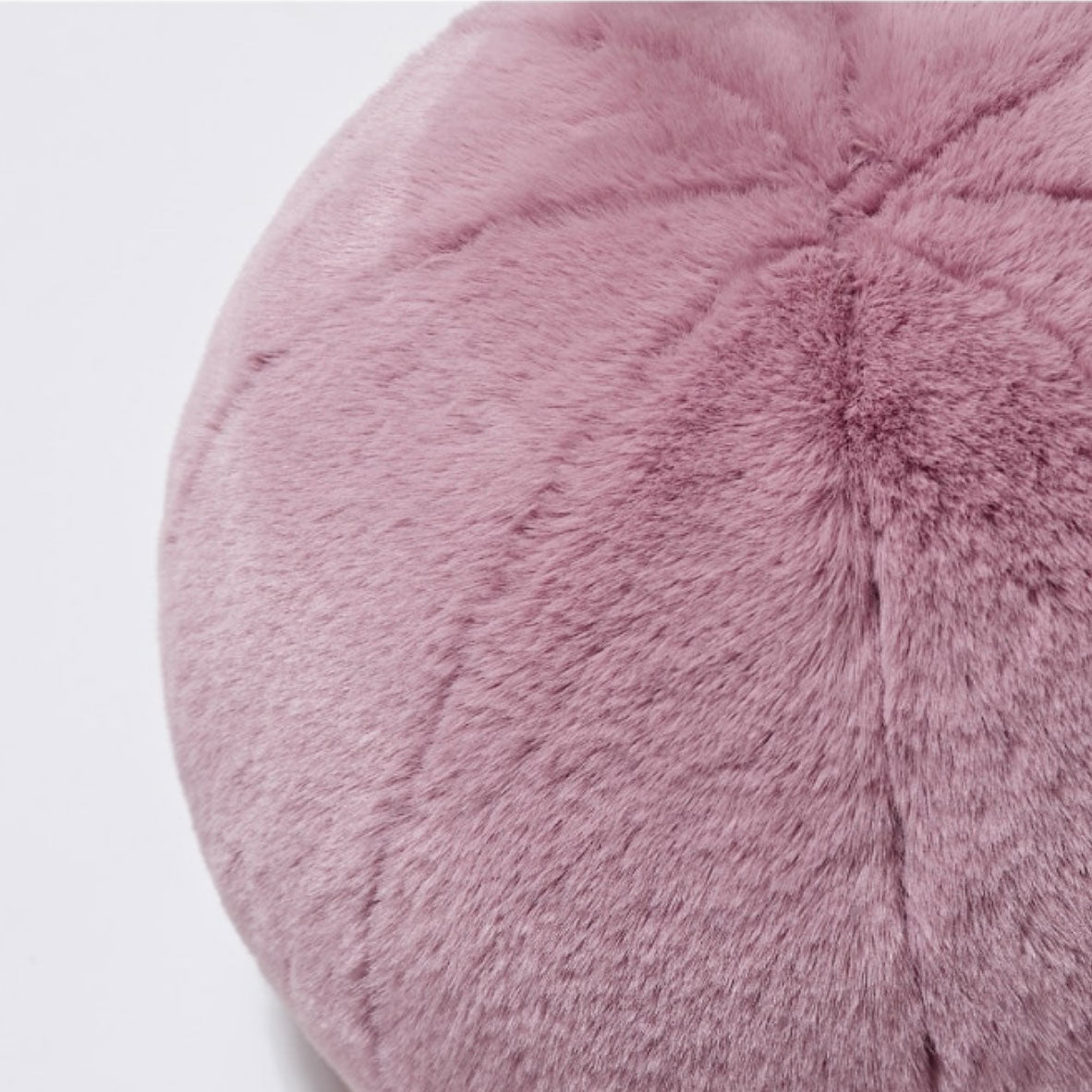 Short Fur Ball Pillow | Bowlift