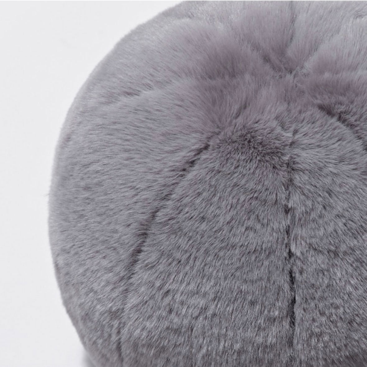 Short Fur Ball Pillow | Bowlift