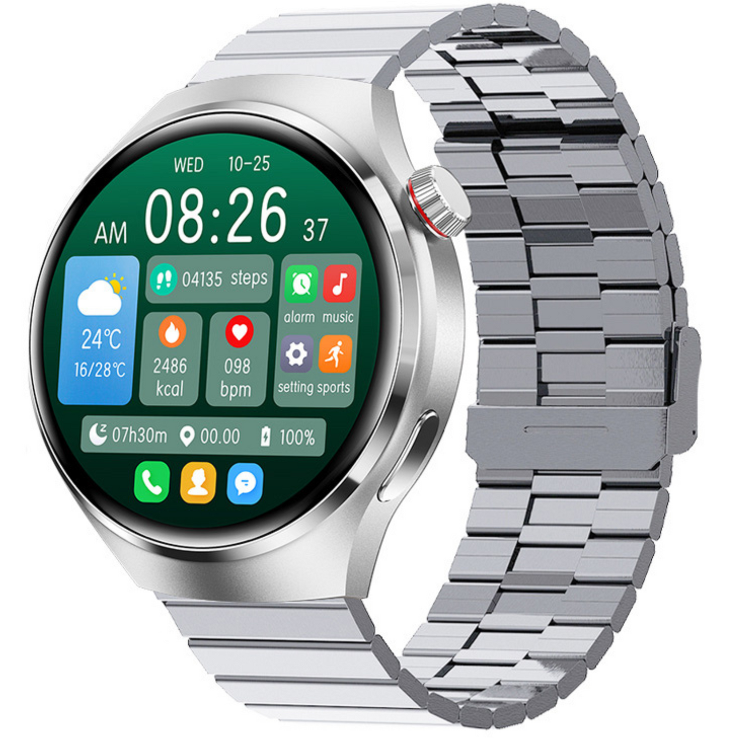 Skanto | Smartwatch: Ideal for Sport, Business & Lifestyle ECG, AMOLED HD, Bluetooth, Heart Rate Limited Edition