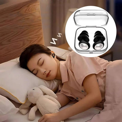 BowLift | SilentGuard Sleeping Earplugs | Comfortable, Noise-Reducing Design for Restful Sleep and Sound Isolation