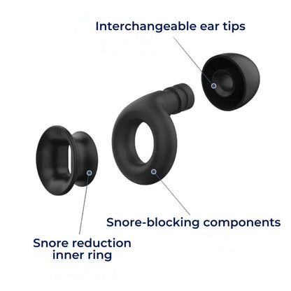 BowLift | SilentGuard Sleeping Earplugs | Comfortable, Noise-Reducing Design for Restful Sleep and Sound Isolation