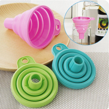 Collapsible Silicone Kitchen Funnel | Brehn