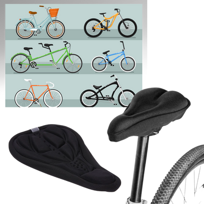 Silicone Gel Padded Bicycle Seat