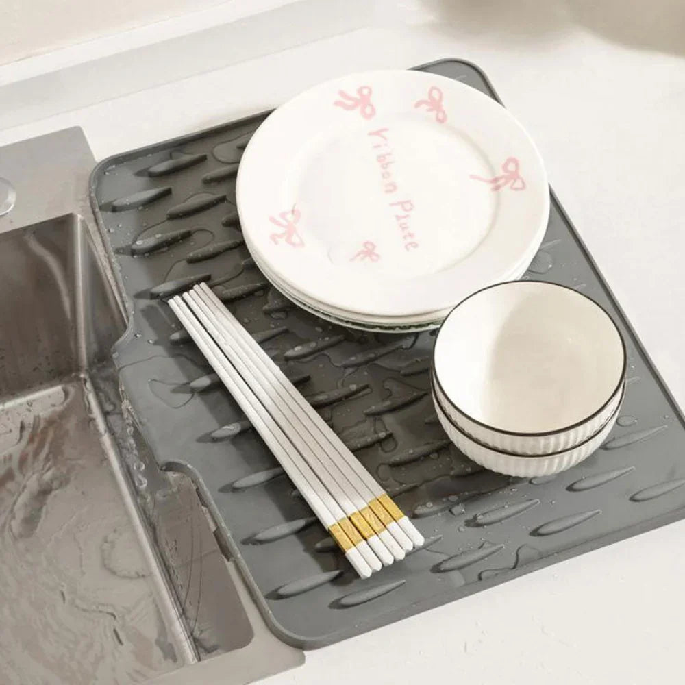 Skanto | Silicool Water-Draining Silicone Drying Mat – Heat-Resistant, Non-Slip & Multifunctional