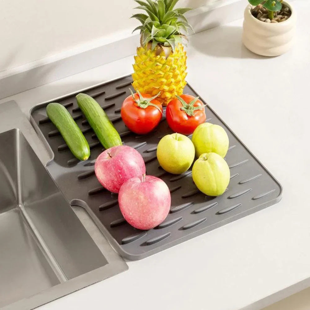 Skanto | Silicool Water-Draining Silicone Drying Mat – Heat-Resistant, Non-Slip & Multifunctional