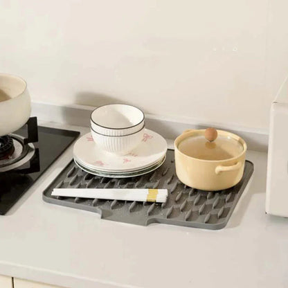Skanto | Silicool Water-Draining Silicone Drying Mat – Heat-Resistant, Non-Slip & Multifunctional