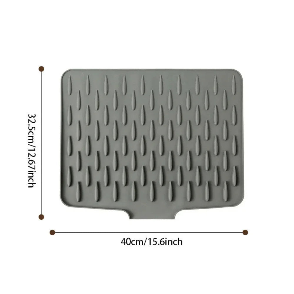Skanto | Silicool Water-Draining Silicone Drying Mat – Heat-Resistant, Non-Slip & Multifunctional