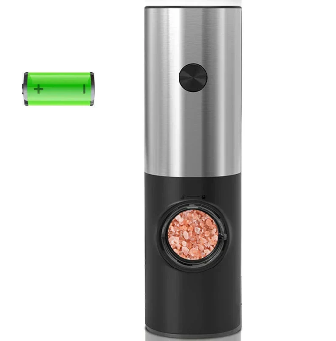 Skanto | GrindPro – Electric Pepper and Salt Grinder with LED
