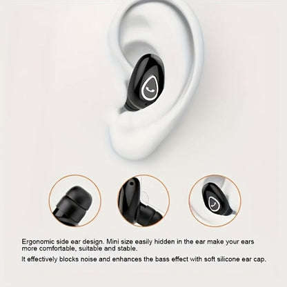 Skanto | Bluetooth Earbud Wireless Mini Invisible Single Ear Headphone