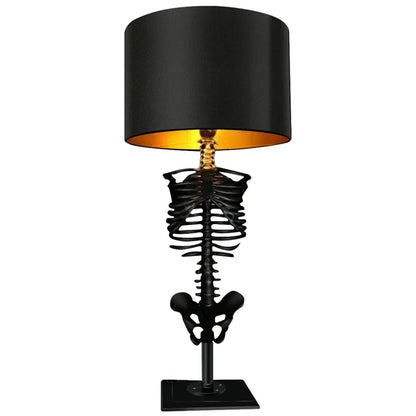 Skanto | Handmade Gothic Skeleton Table Lamp